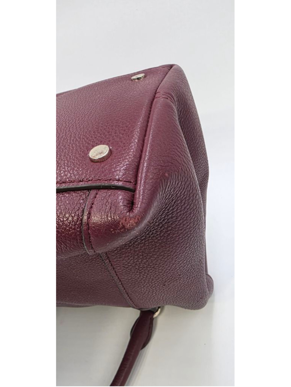 Kate Spade Jackson Deep Cherrywood Satchel Purse with matching Wallet - Picture 15 of 16